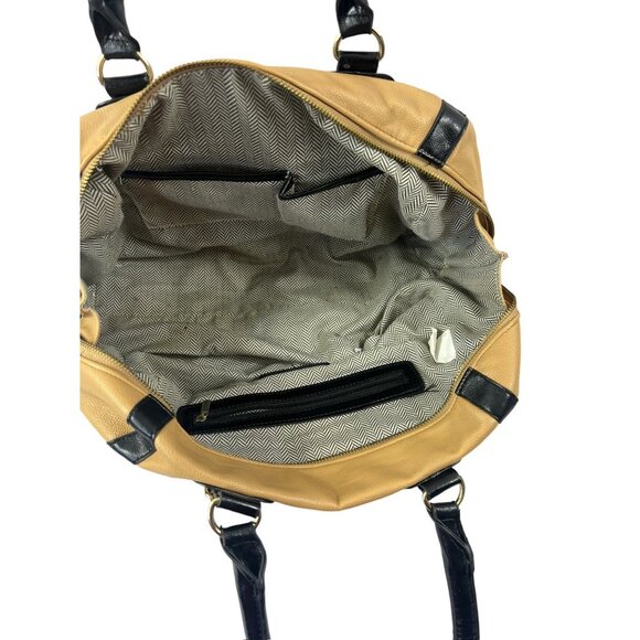 Steve Madden Women's Tan & Black Handbag - Picture 5 of 5